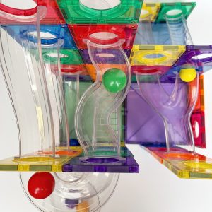 Connetix tor kulkowy – kreatywna zabawa dla dzieci