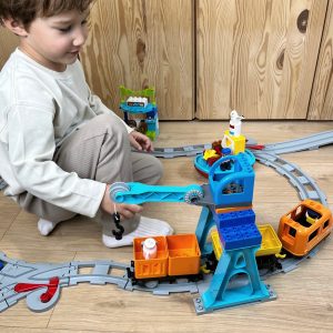 pociąg towarowy lego duplo zestaw do zabawy
