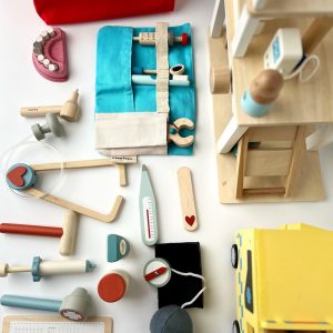 zestaw medyczny dla dzieci szpital aiden - wypożyczalnia zabawek