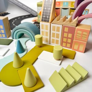 drogi waytoplay drewniane miasto zabawki