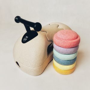 zestaw ruchowy i sensoryczny dla dzieci – jeździk i dyski Stapelstein