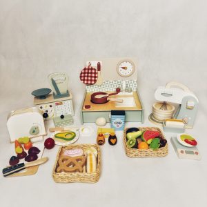 drewniana kuchnia dla dzieci Mini Chef Tender Leaf Toys